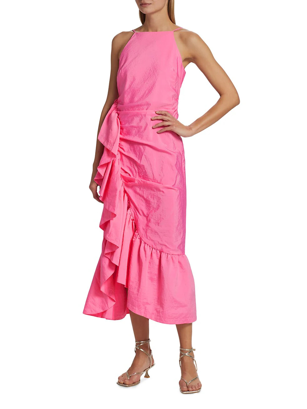 Cinq a Sept Neena Dress in Flamingo