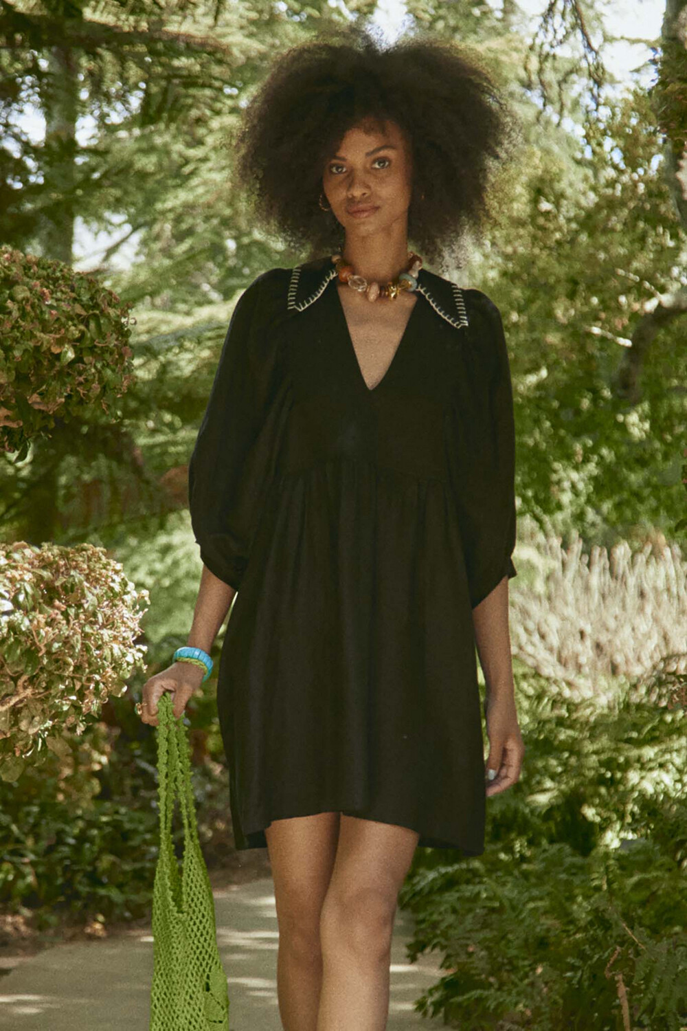 Hunter Bell Noah Dress in Black