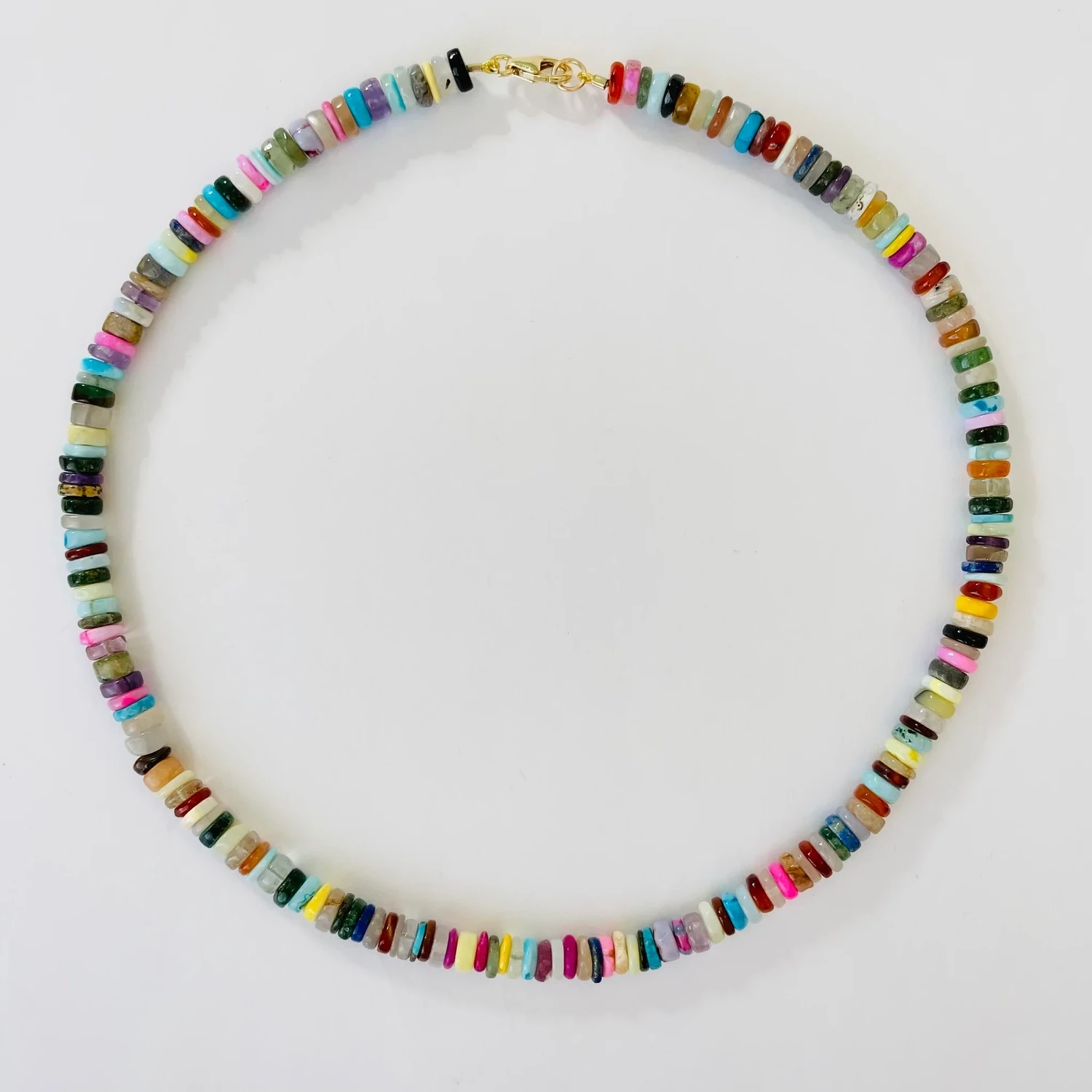 Theodosia Multi Stone Candy Necklace