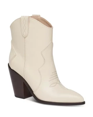 Paige Porter Ankle Boot in Bone