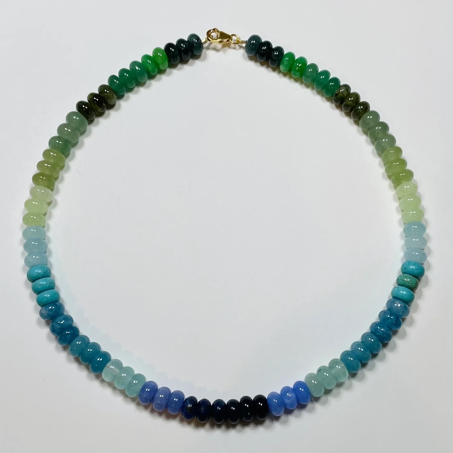 Theodosia Marine Multi Stone Candy Necklace