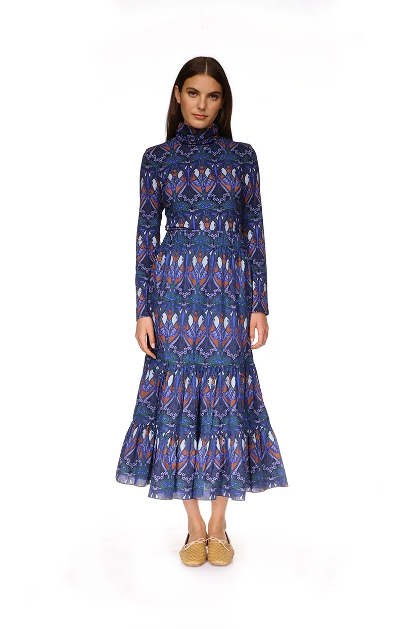 Cara Cara Chase Skirt in Forest Biome Deco