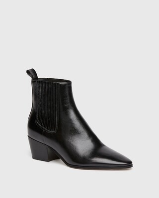 Paige Ryan Ankle Boot in Black