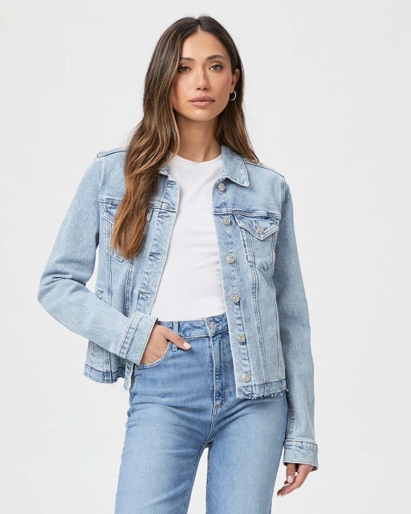 Paige Rowan Jacket in Leela Distressed