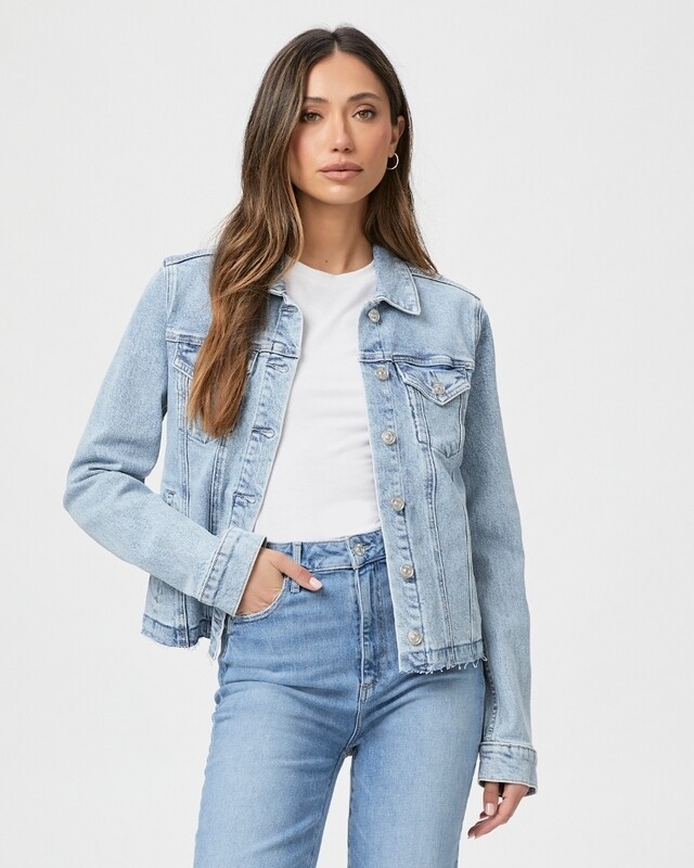 Paige Rowan Jacket in Leela Distressed