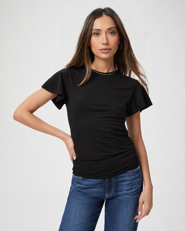 Paige Lena Tee in Black
