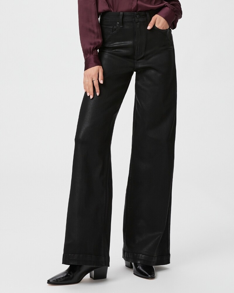 Paige Harper in Black Fog Luxe Coating
