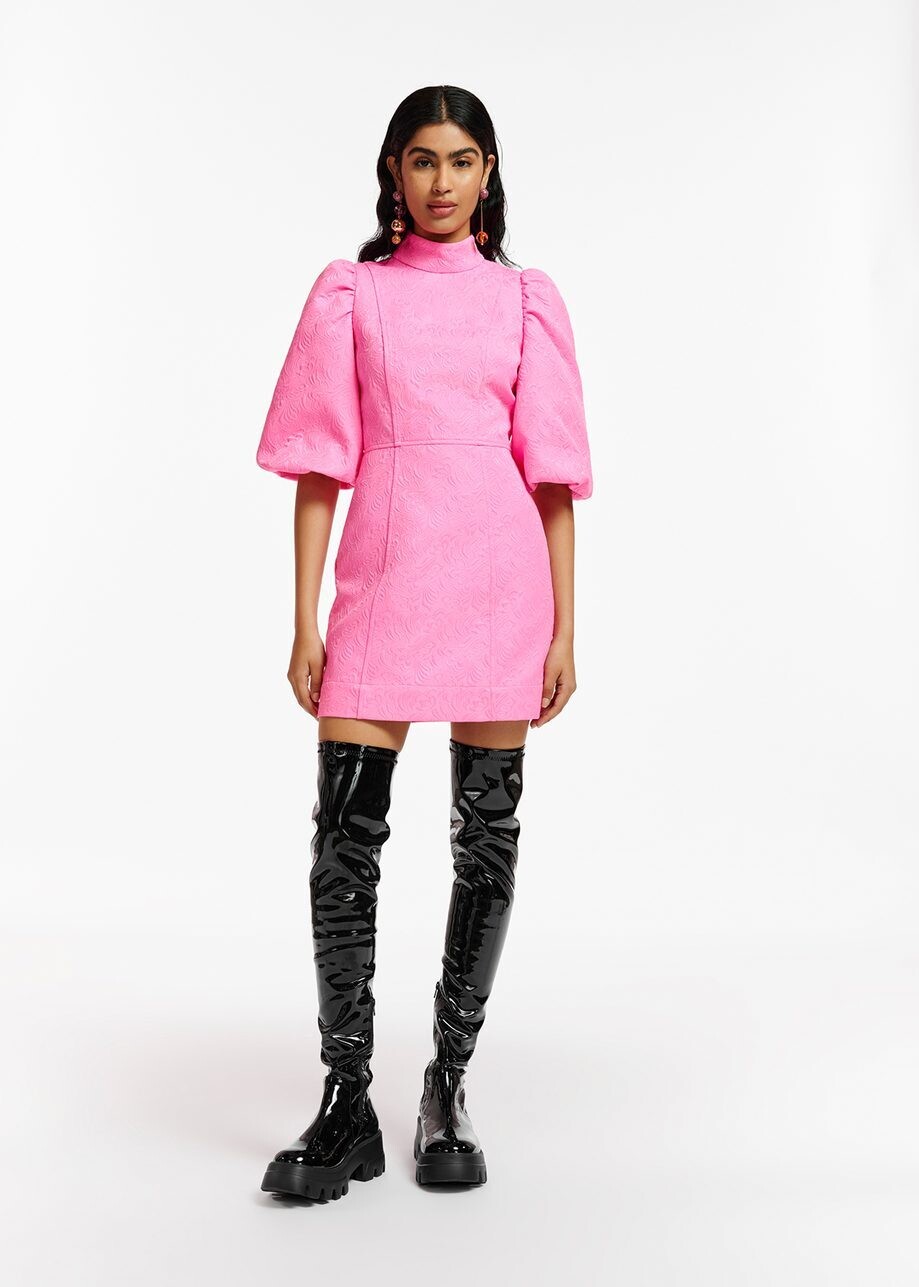 Essentiel Ernich Puff Sleeve Mini Dress