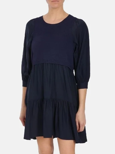 Cinq a Sept Presley Dress in Navy