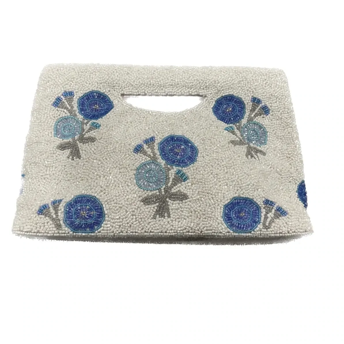 Tiana NY Ivory Floral Buds Clutch