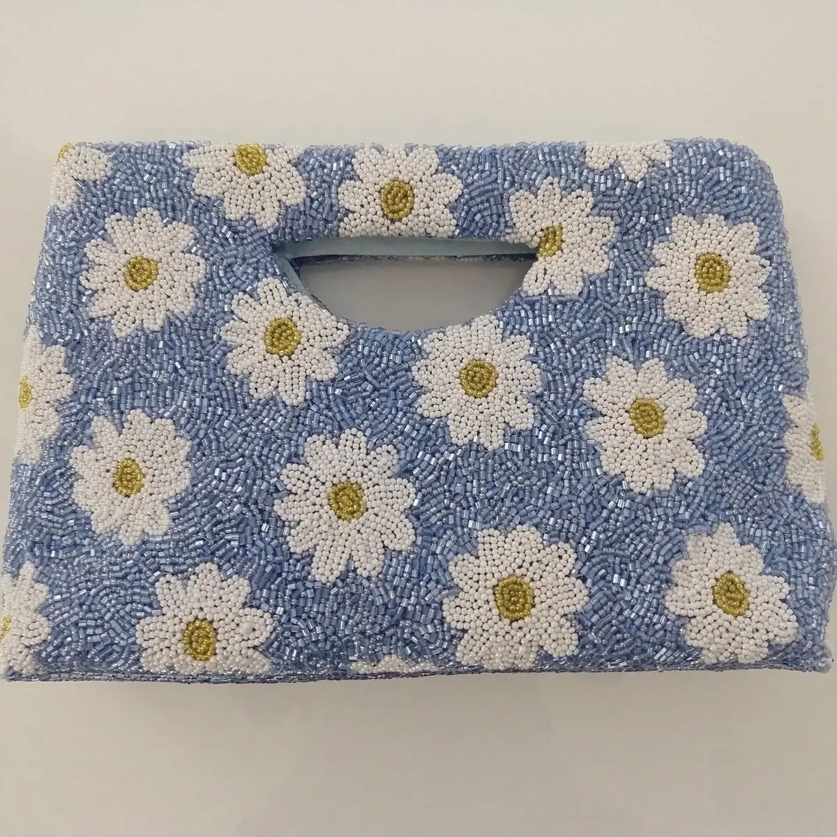 Tiana NY Periwinkle Daisy Clutch