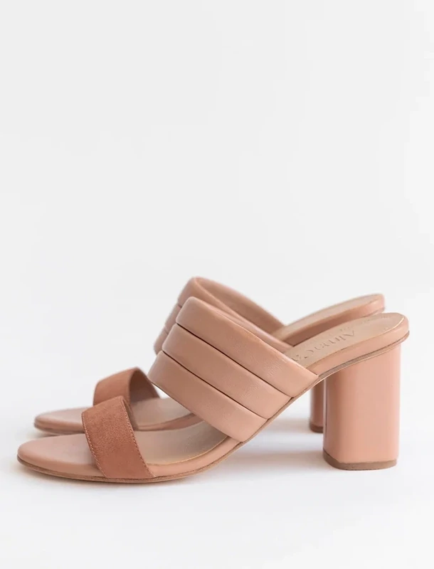 Alma Caso Catalina Mule in Nude