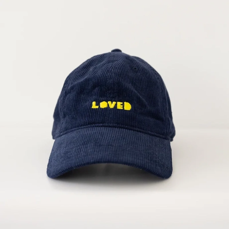 Kerri Rosenthal Corduroy Baseball Hat Loved