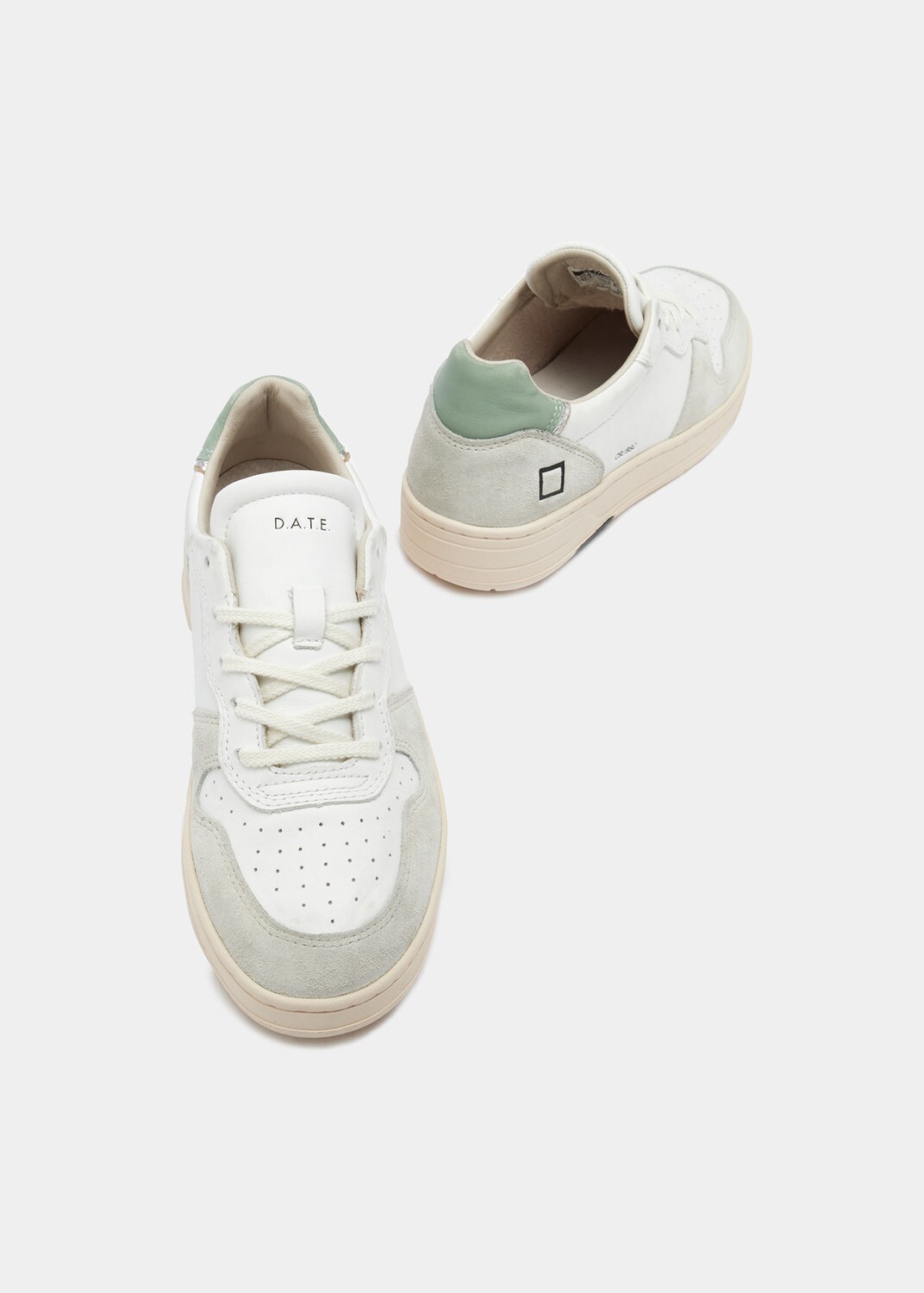 D.A.T.E. Court Basic in White &amp; Sage