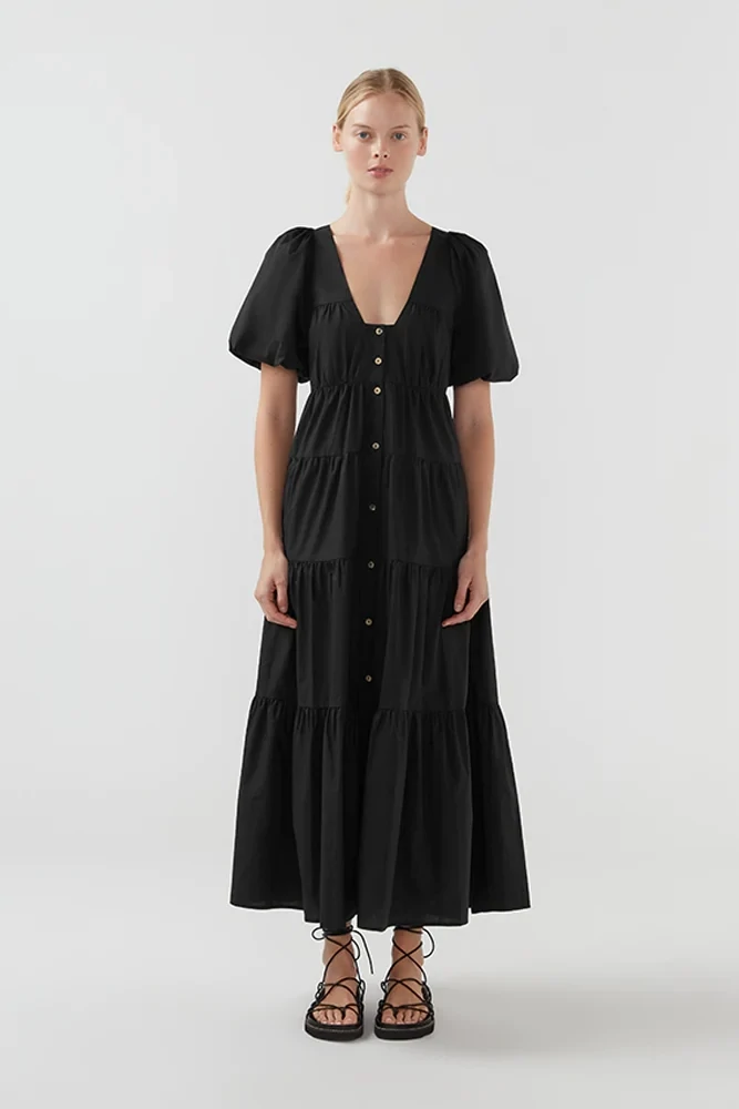 Bird &amp; Knoll Cecci Dress in Black