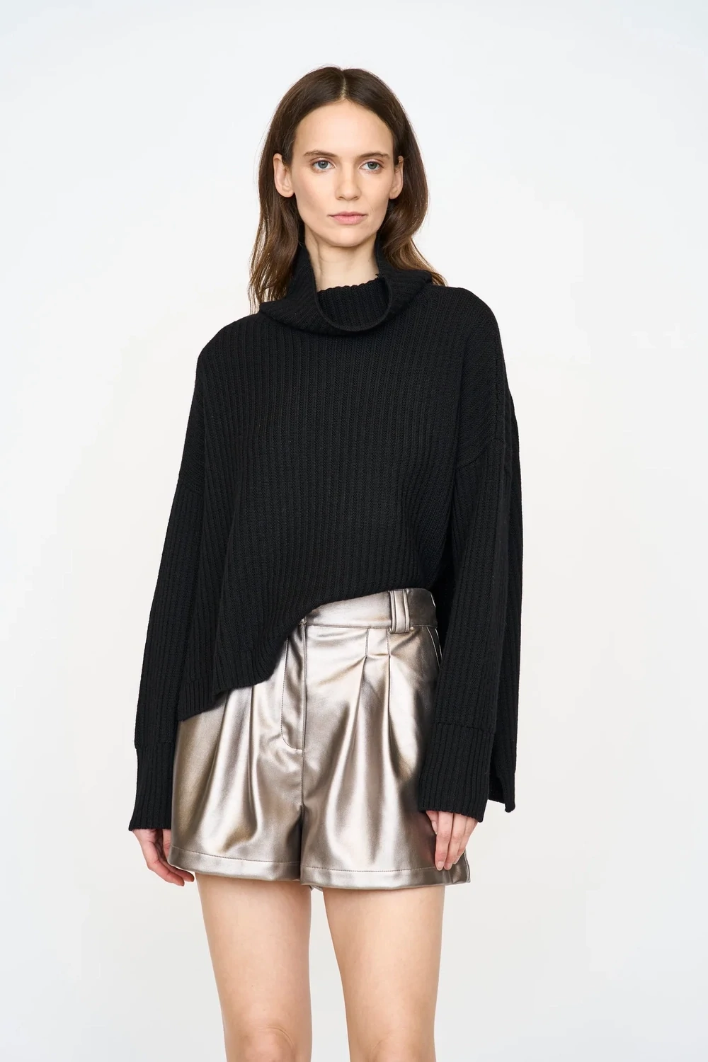 Christy Lynn Everly Sweater in Black