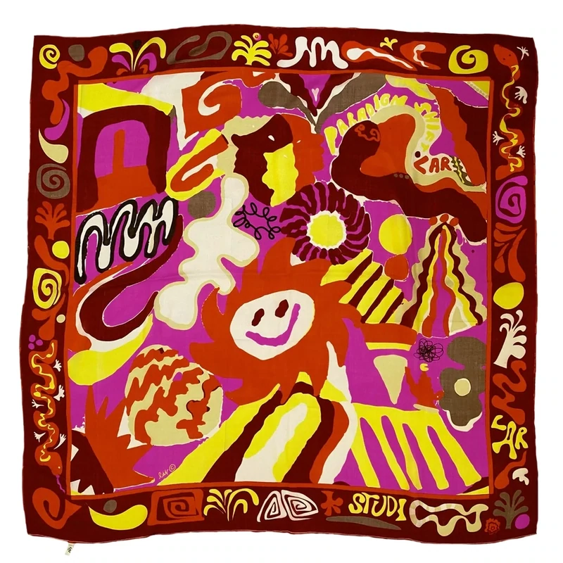 Lar Studio Tempo Red Wool Scarf