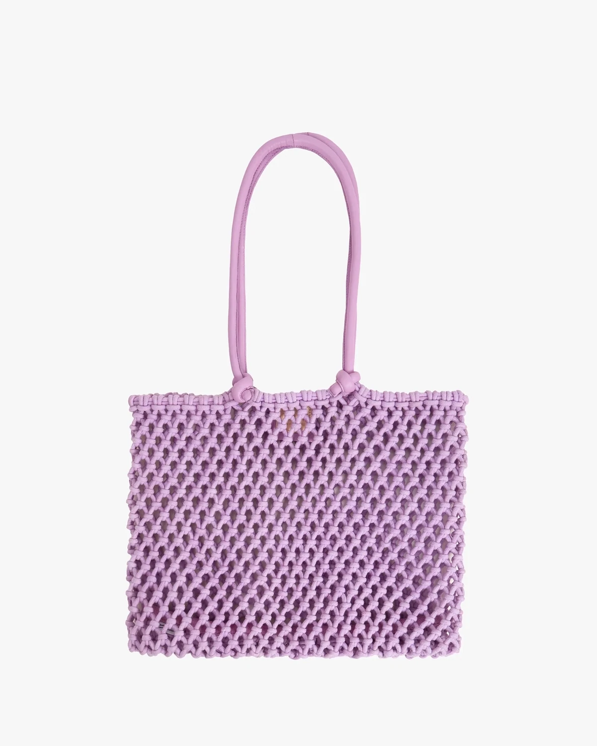 Clare V Sandy in Lilac