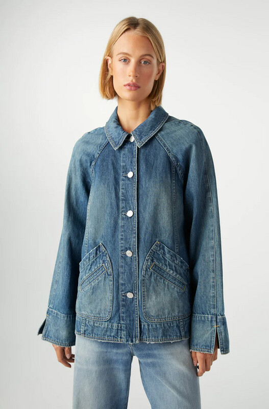 AMO Samerra Swing Coat in Tease