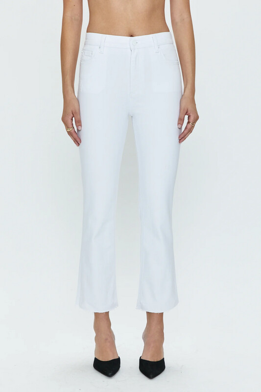 Pistola Lennon High Rise Crop Boot in Cloud Vintage