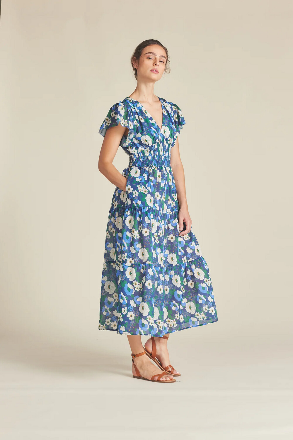 Trovata Kendall Dress in Rosa Blanca