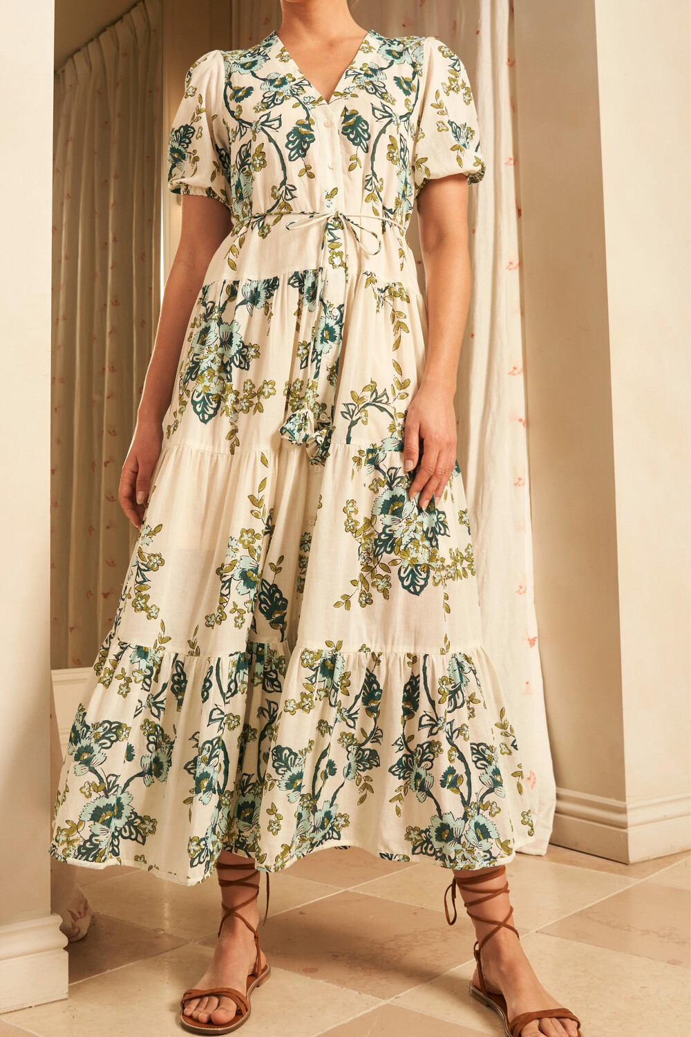 Hannah Artwear Anyeta Dress in Jasmine Azul