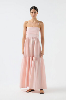 Bird & Knoll Paola Maxi in Shell Pink