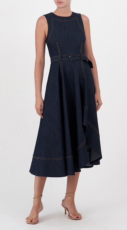 Cinq a Sept Zelda Dress in Indigo