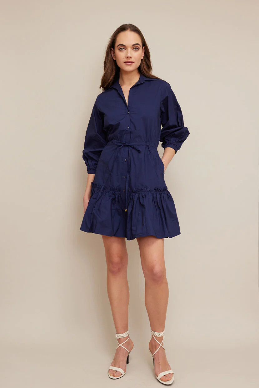 Cara Cara Robin Dress in Evening Blue