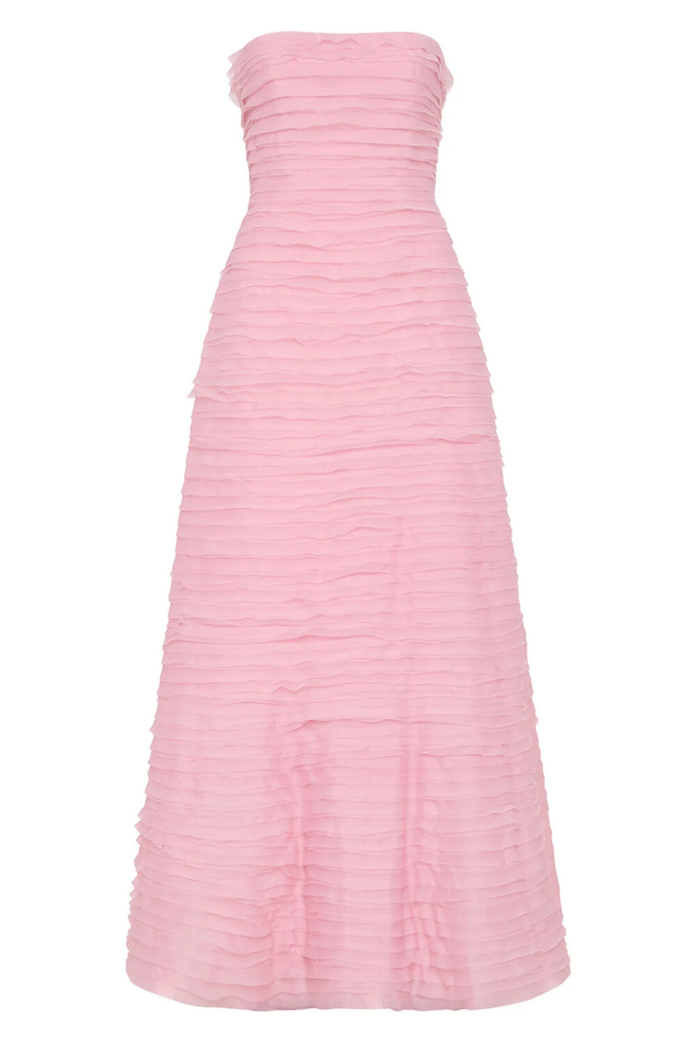 Aje Soundscape Maxi Dress in Chalk Pink
