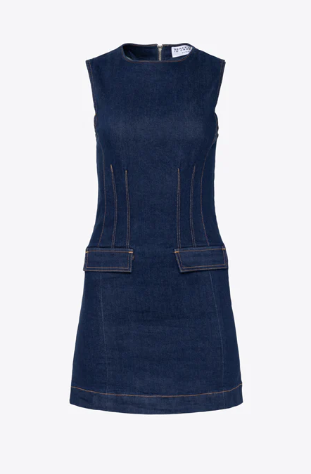 10 Crosby Devan Shift Dress in Hudson
