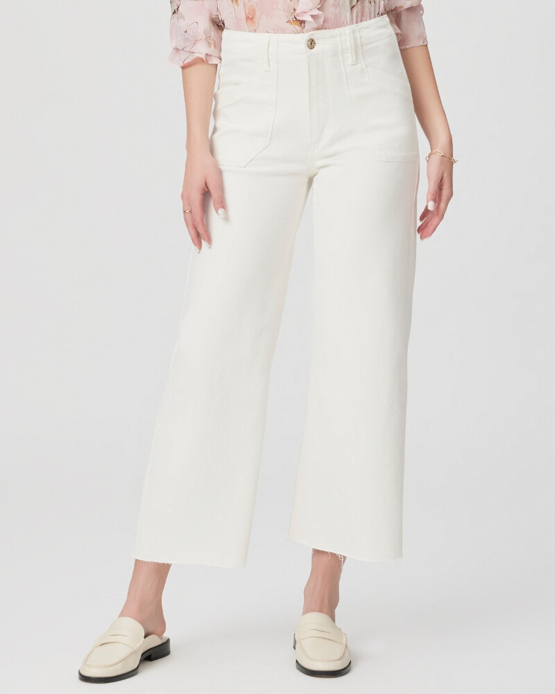 Paige Anessa with Welt Utility Pockets in Tonal Ecru