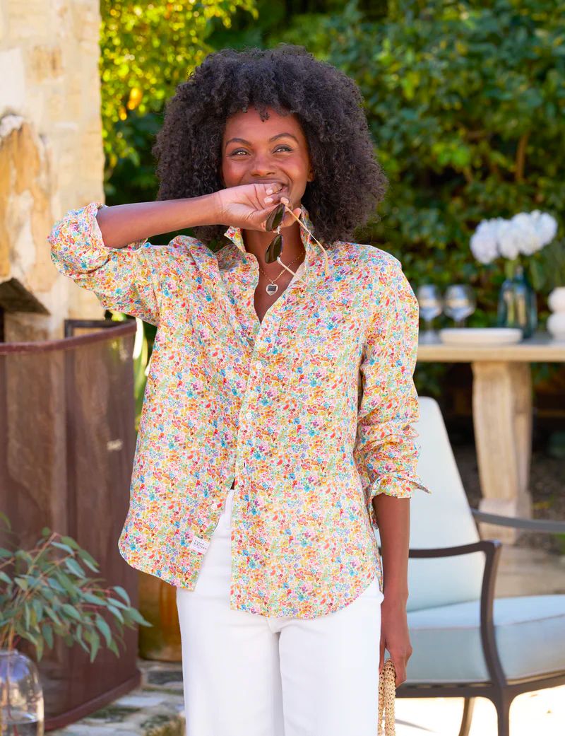 Frank &amp; Eileen Eileen Button Up in Tiny Floral