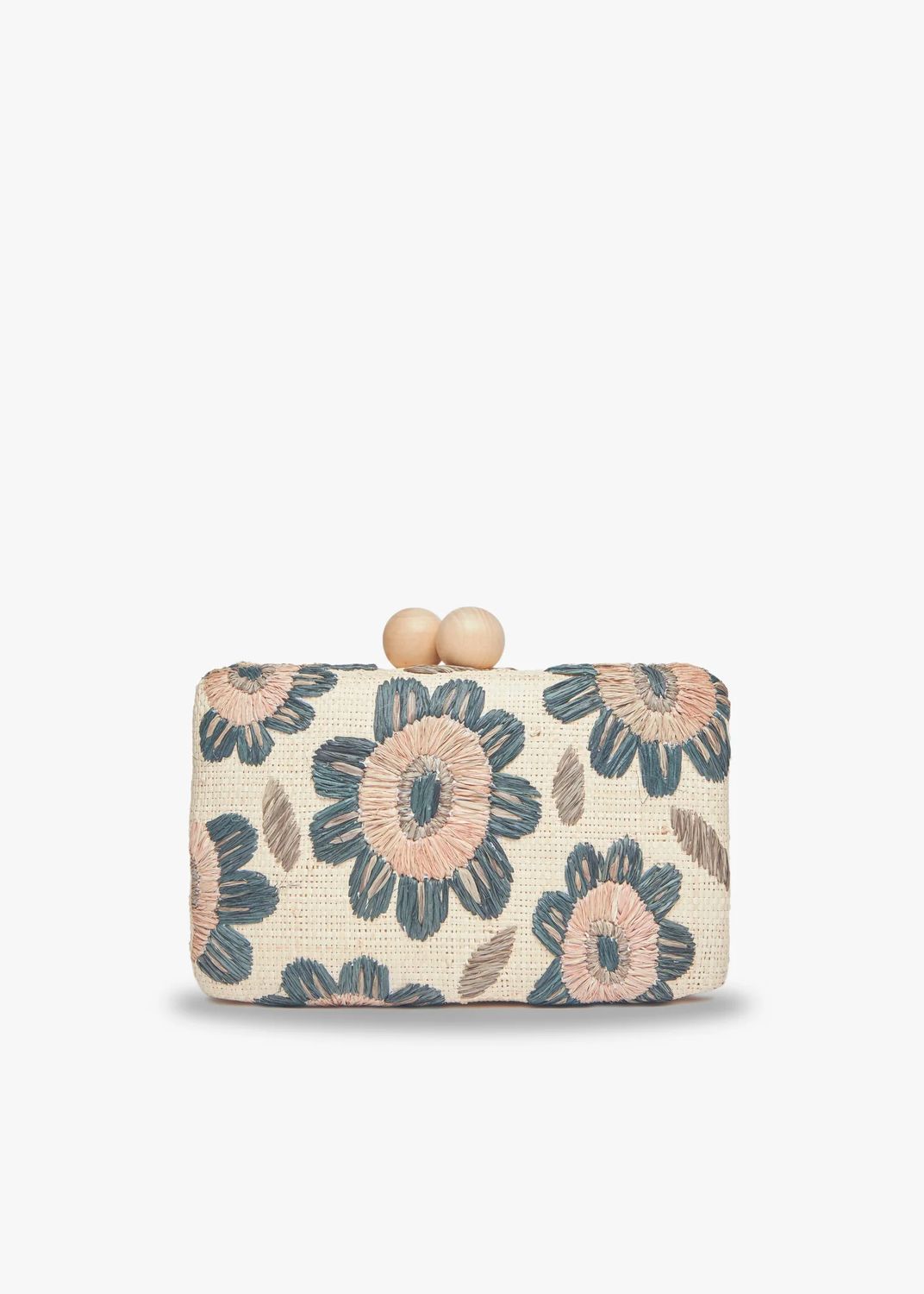 Kayu Bryn Clutch in Brown Floral