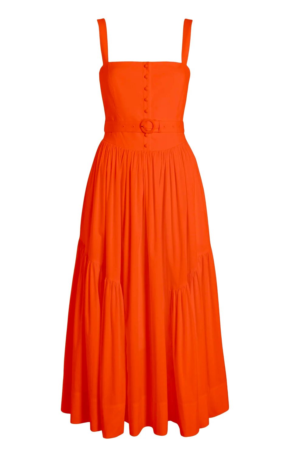 Cinq a Sept Amber Dress in Deep Tangelo