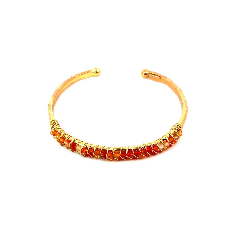 Gas Bijoux Lyre Bracelet in Carnelian