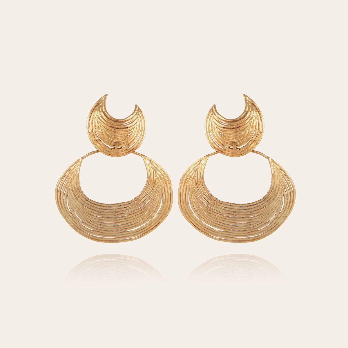 Gas Bijoux Luna Wave Earrings