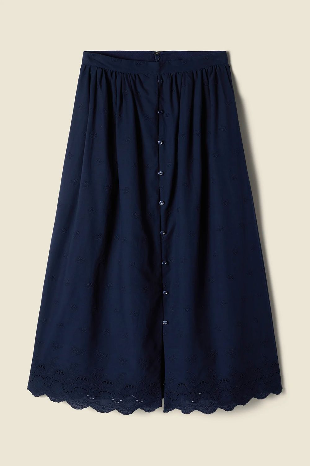 Trovata Lisette Skirt in Midnight Broderie