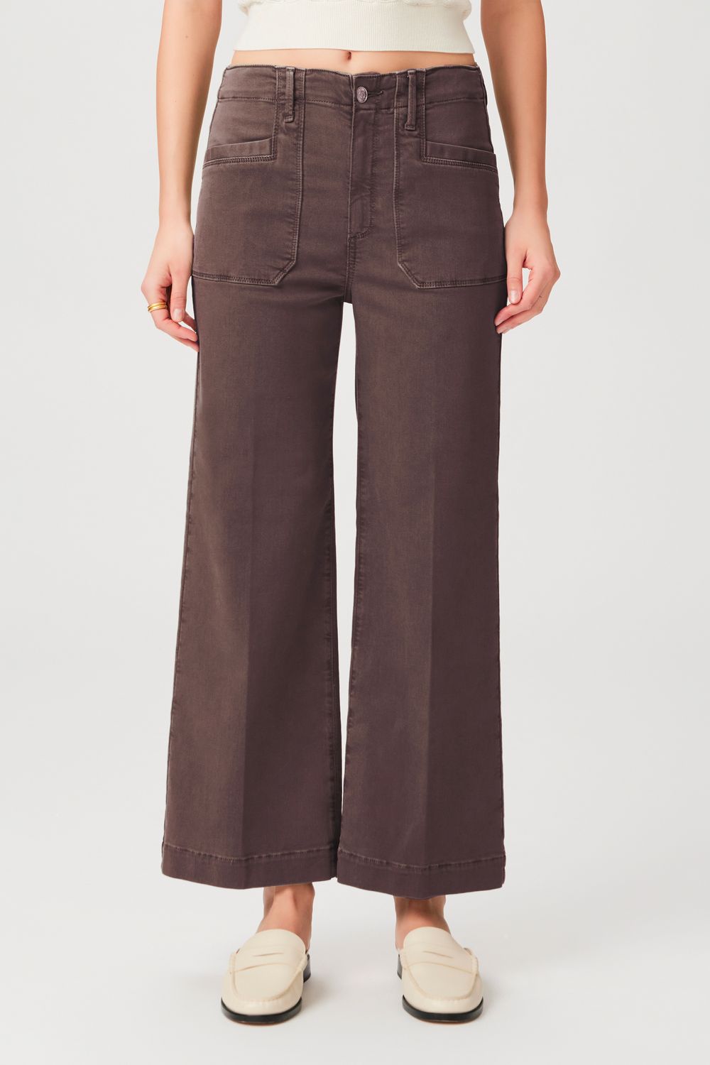 Paige Anessa w/ Welt Utility Pockets in Rich Chocolate