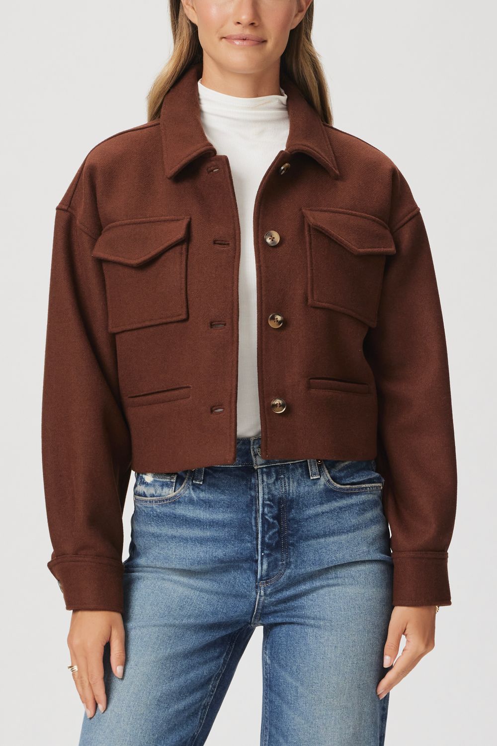 Paige Ashtyn Jacket in Cappucino
