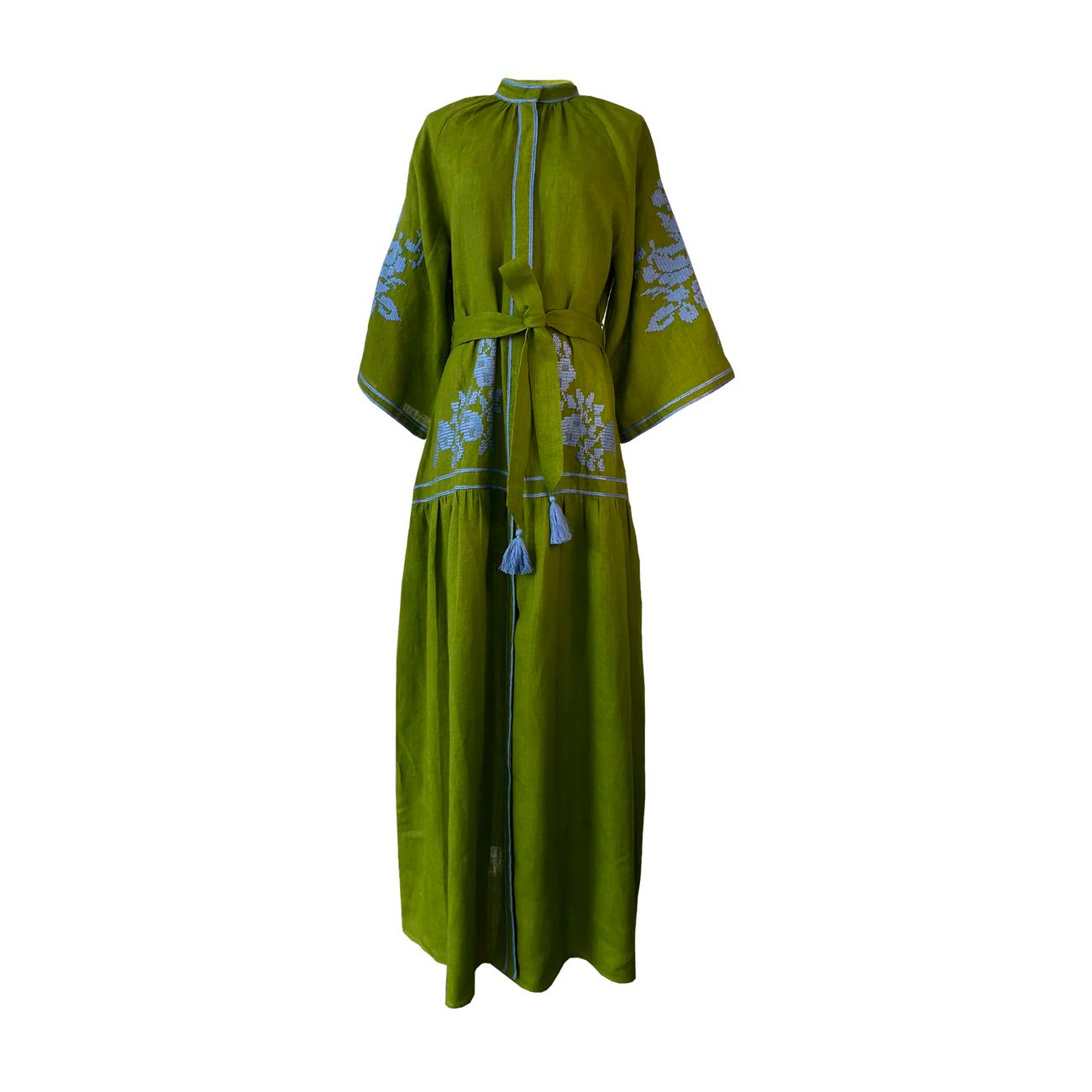 De Castro Blueberry Swan Dress