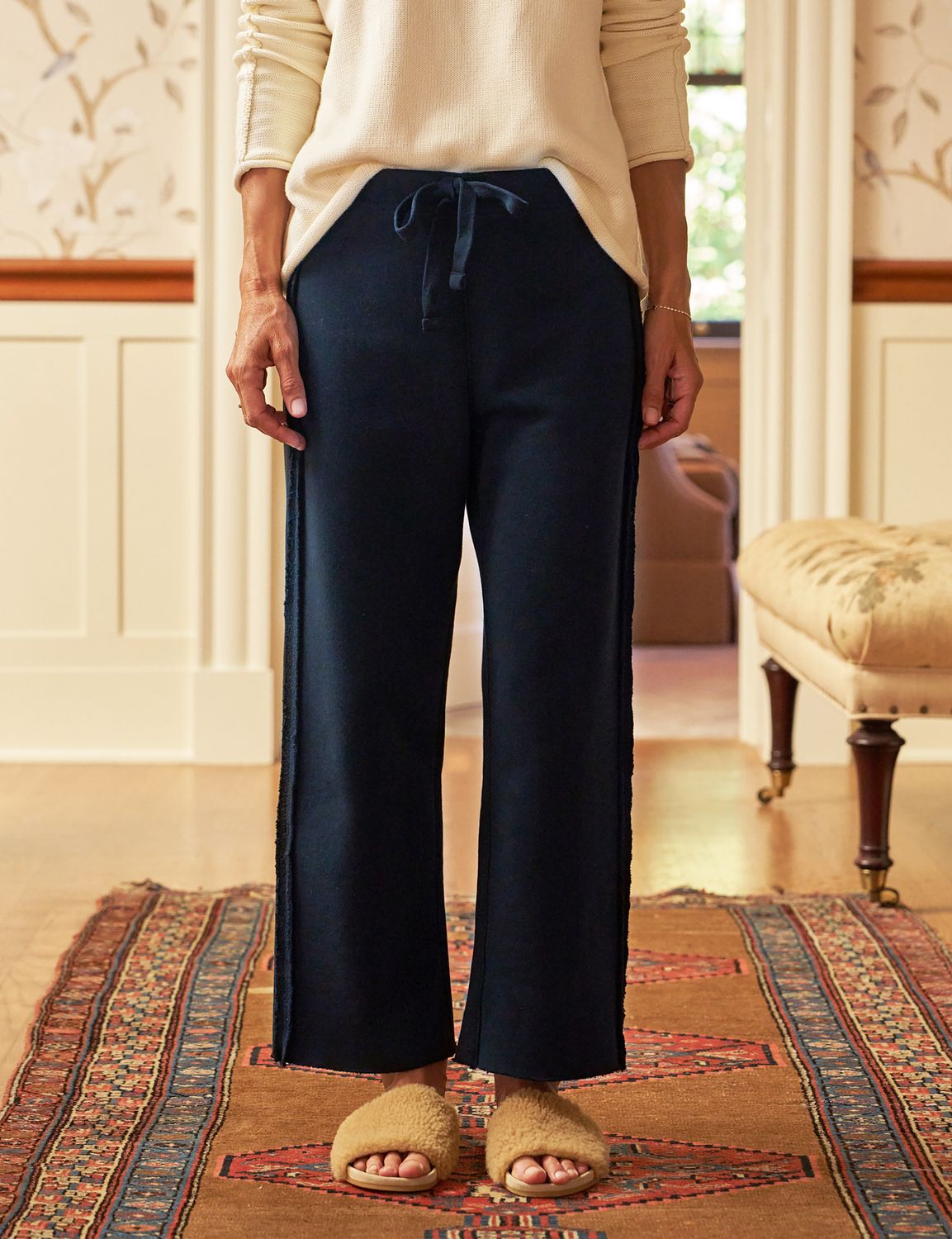 Frank &amp; Eileen Bella Full Sweatpant in British Royal Navy