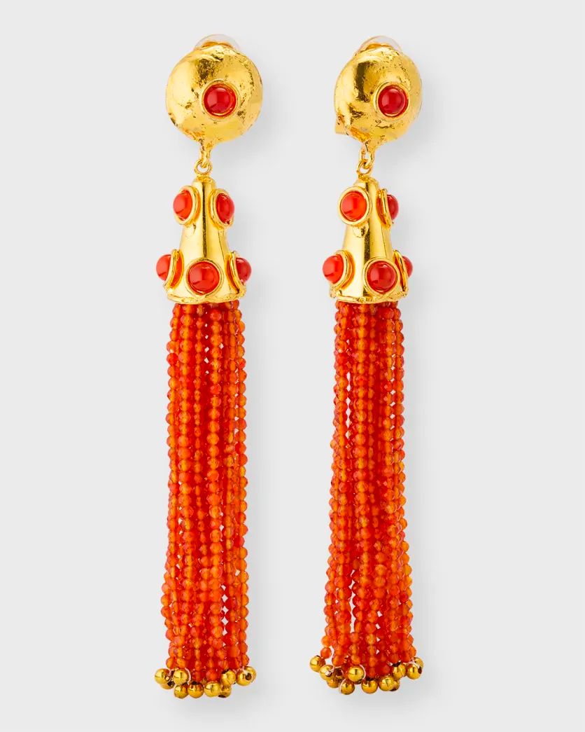 Sylvia Toledano Gio Earrings in Cornaline