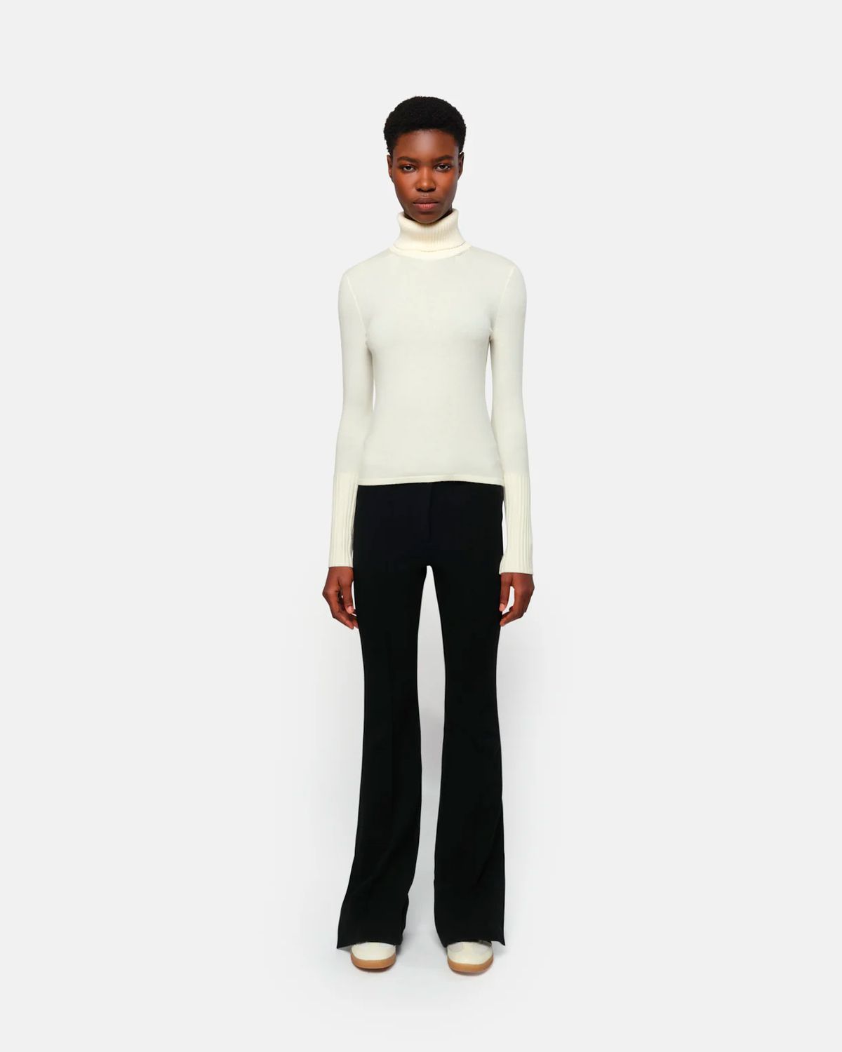 Apparis Irene Turtleneck in Cream