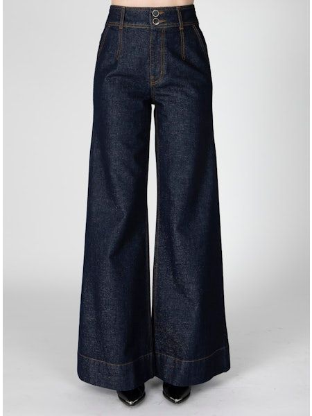 10 Crosby Millie High Rise Wide Leg in Charme