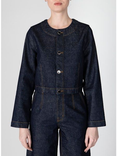 10 Crosby Ezra Button Front Jacket in Charme