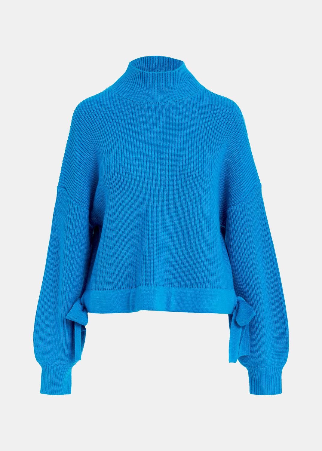 Essentiel Gist Bow Pull in Blue Curacao