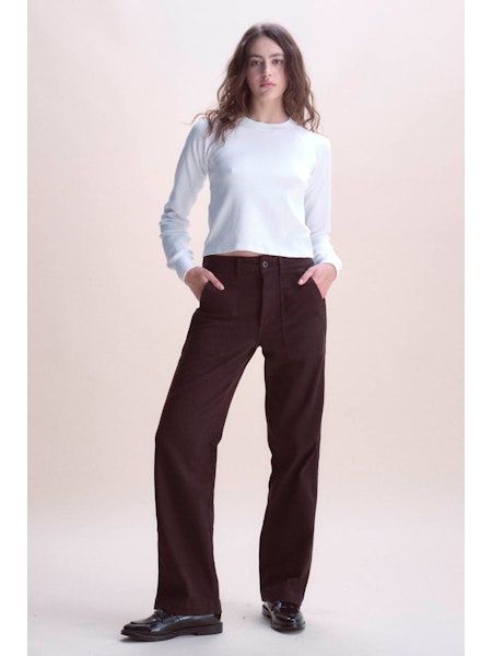 Amo Easy Army Slouch in Expresso