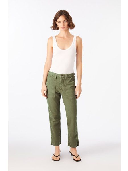 Amo Easy Army Trouser in Tea Leaf