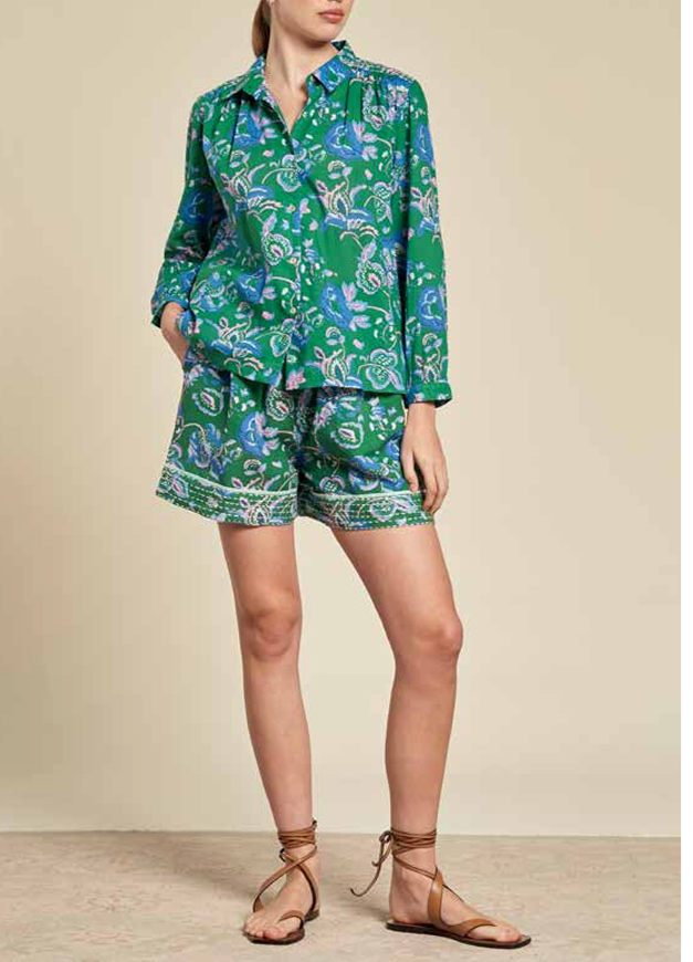 Hannah Athena Blouse in Mirage